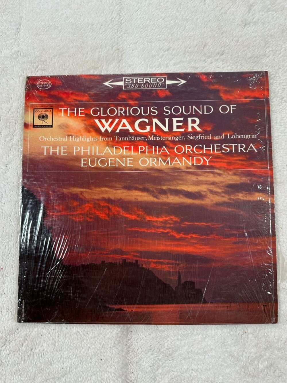 The Glorious Sound Of Wagner Eugene Ormandy LP Columbia Masterworks Stereo 360°